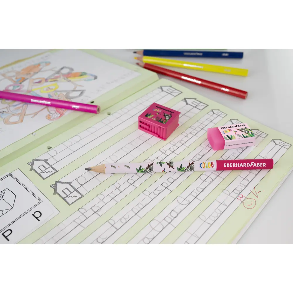 SET EFA SVINČNIK GRAF.+ŠILČEK+RADIRKA