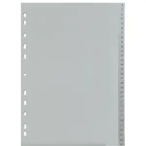 Pregradni kartoni 1-31