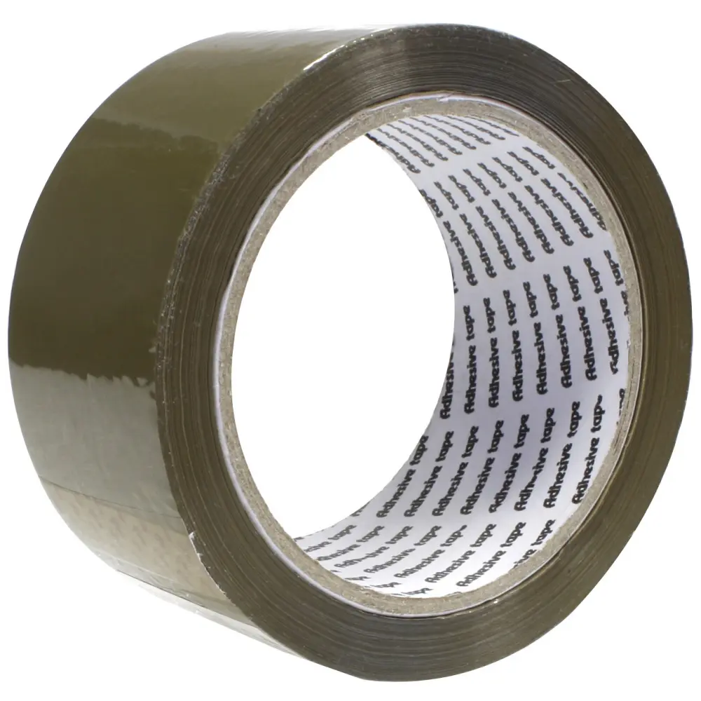 Lepilni trak 48mm x 66m, rjav, 43 mic.