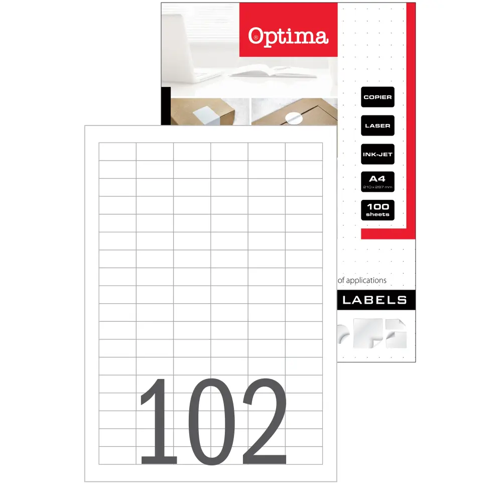 Etikete laser Optima 30 x 15mm