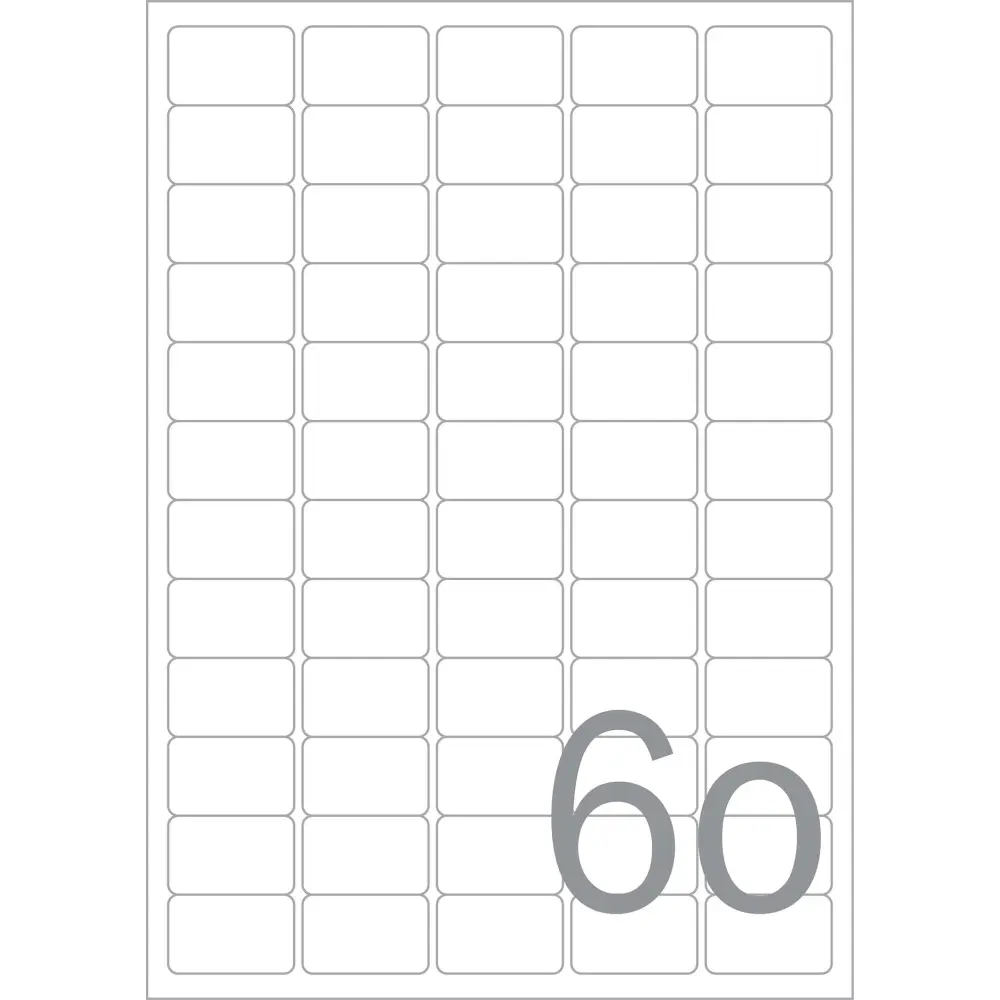 Etikete laser Optima 37,5 x 23,5mm