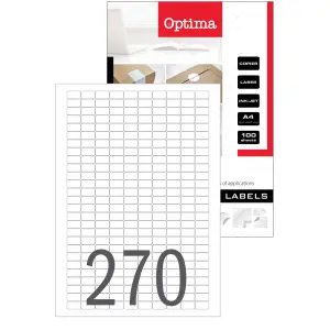 Etikete laser Optima 17,8 x 10mm