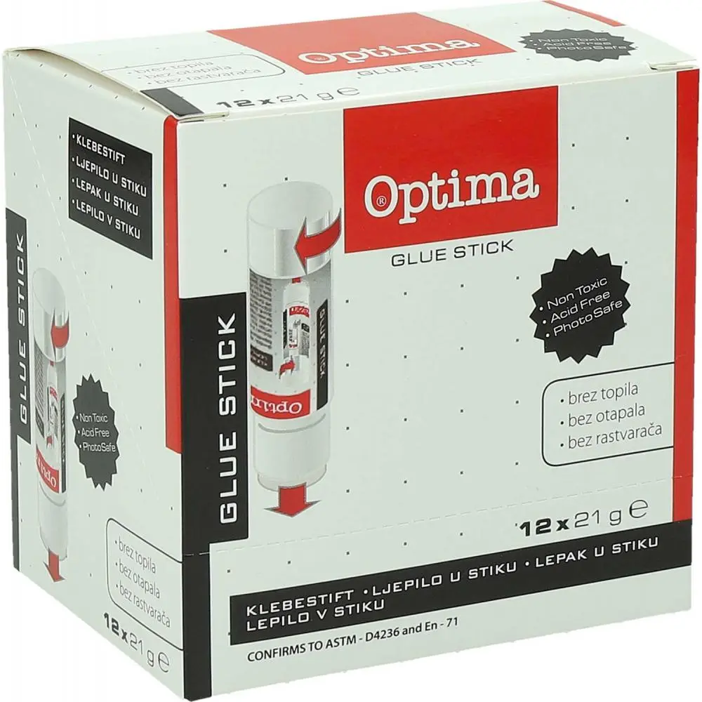 Lepilo v stiku OPTIMA, 21g
