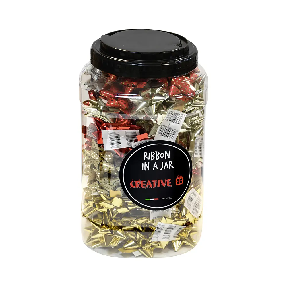 Darilna pentlja CREATIVE 6cm 70kos