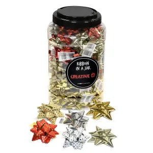 Darilna pentlja CREATIVE 6cm 70kos