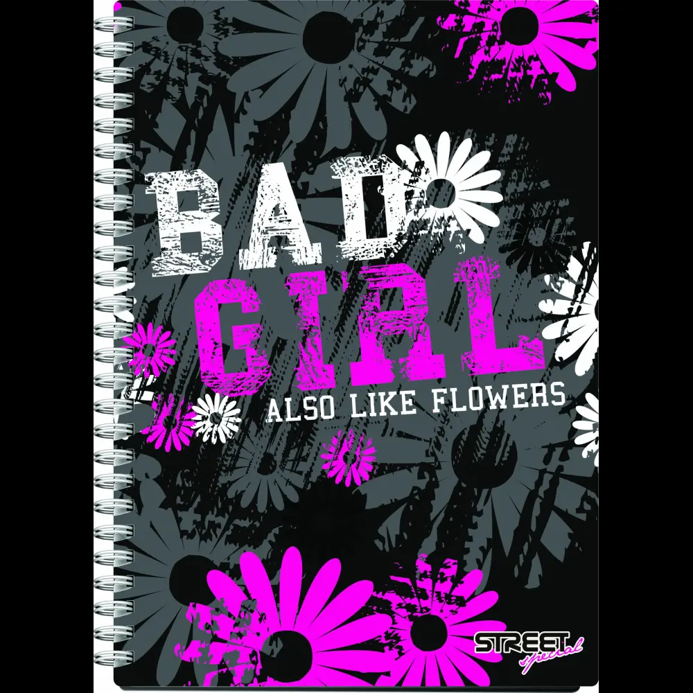 Špiralni zvezek Street Special A4 črte