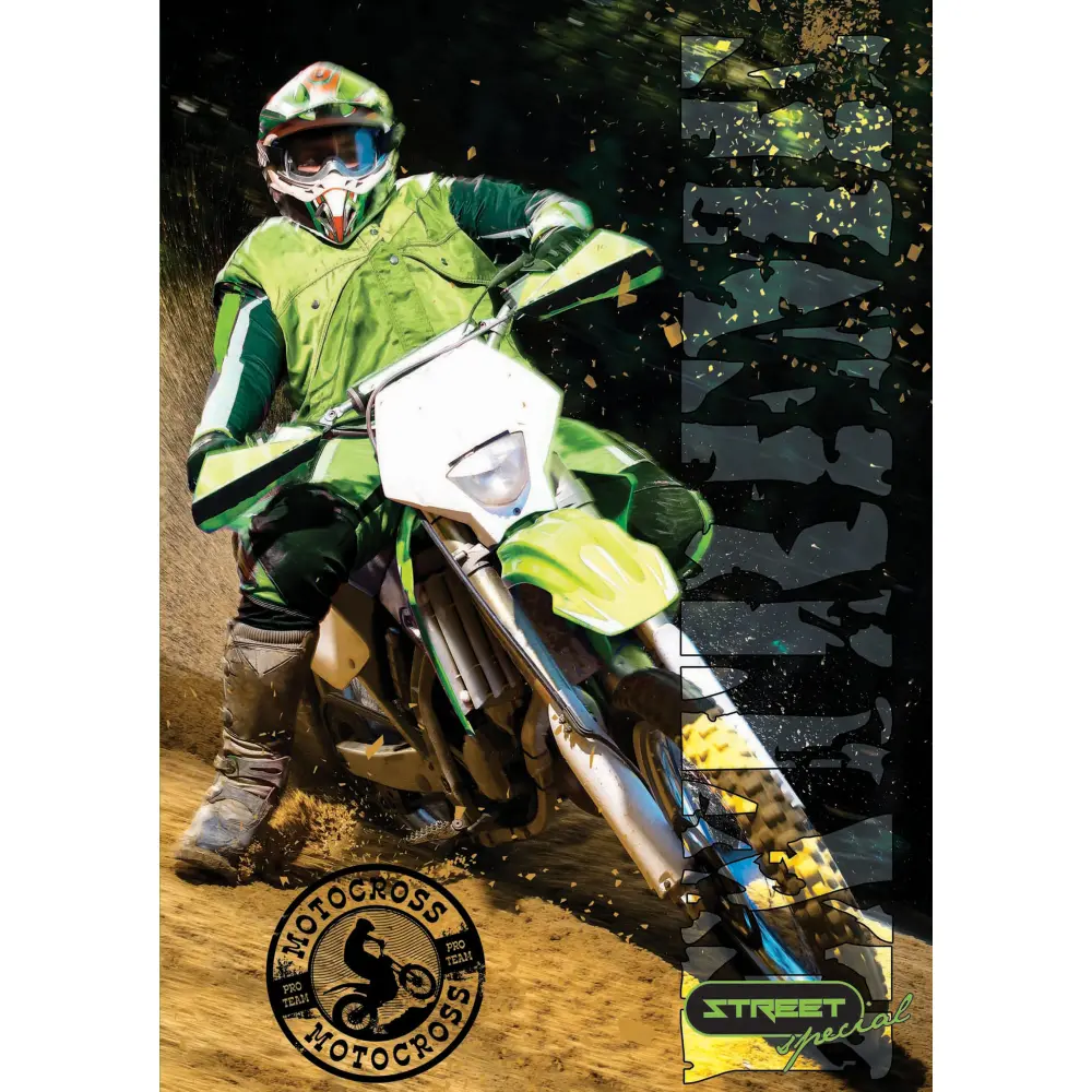 Zvezek Street Special A4 mali karo