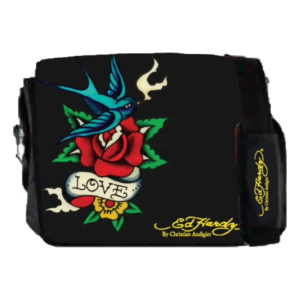 Nahrbtnik Ed Hardy Leo Flower bird