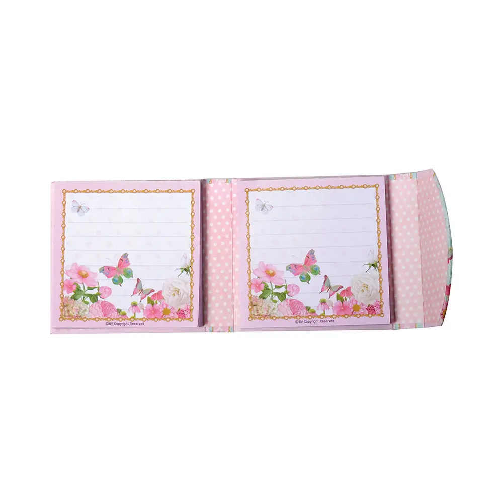 Notesnik z lističi mali Metulji