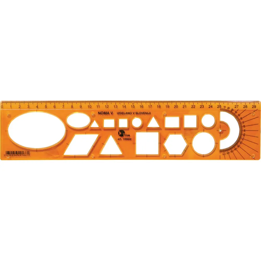 Ravnilo NOMA 5 - oranžna