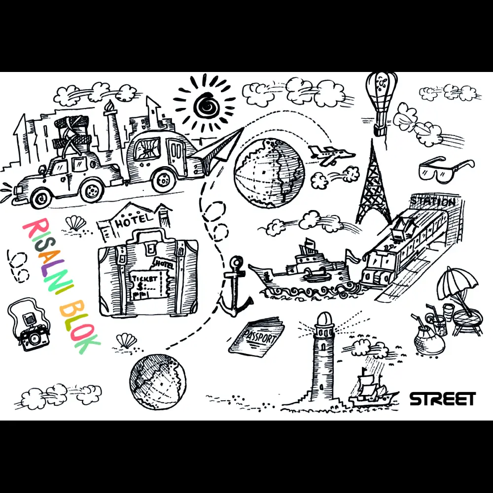 Risalni blok Creative 30 listni