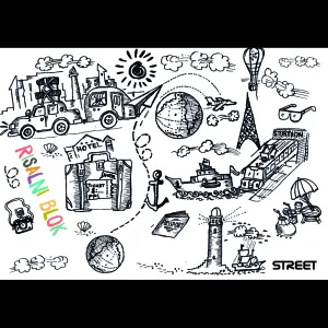 Risalni blok Creative 30 listni