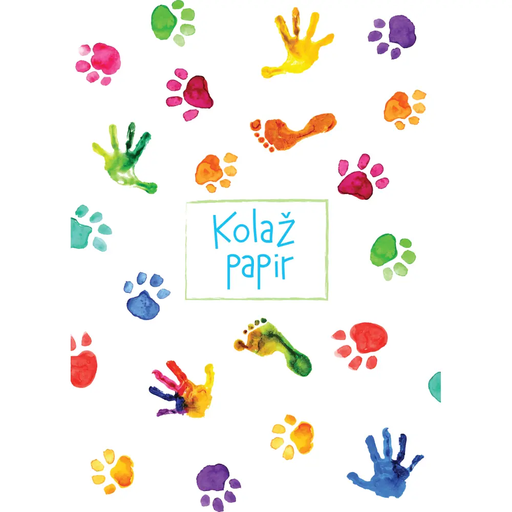 Obojestranski kolaž A4