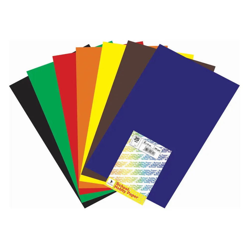 Papir šeleshamer B2 chocolate