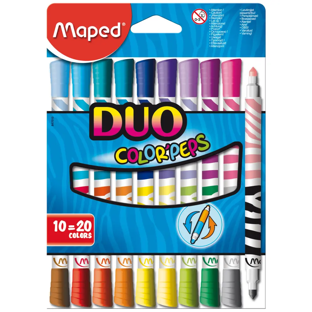 Flomastri MAPED Color'peps Duo 10/1