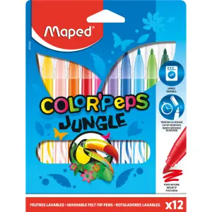 Flomastri MAPED Color'peps Jungle 12/1