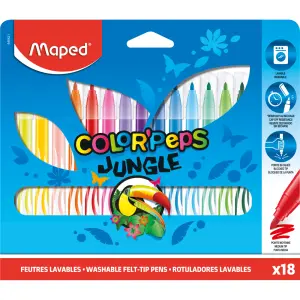 Flomastri MAPED Color'Peps Jungle 18/1
