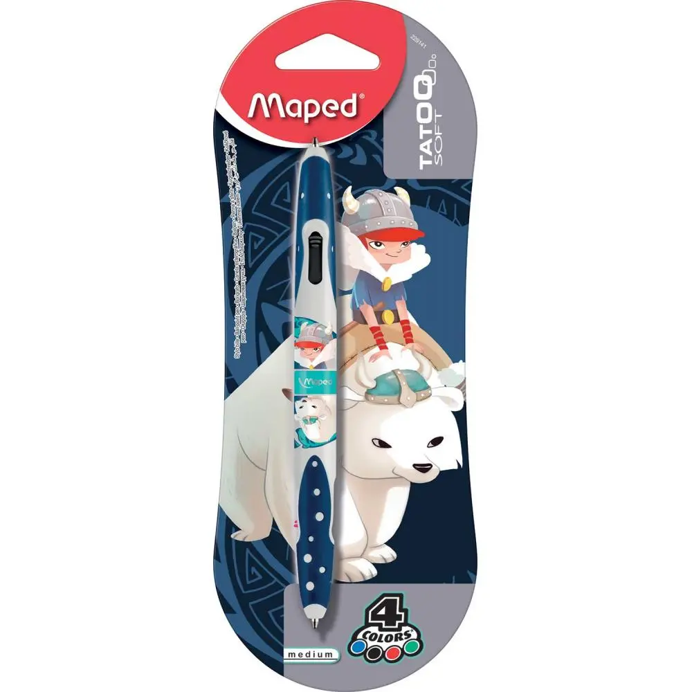 Kemični svinčnik Maped Twin tip 4v1
