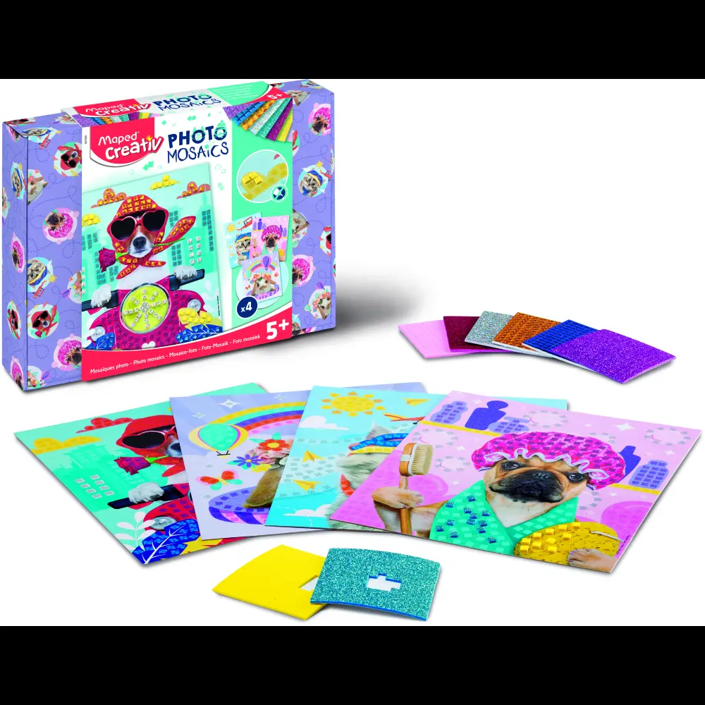 Kreativni set MAPED MOZAIK CUTE ANIMALS