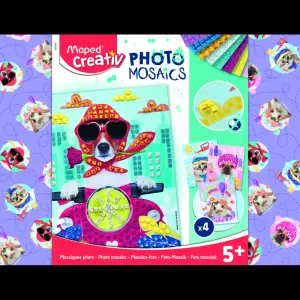 Kreativni set MAPED MOZAIK CUTE ANIMALS