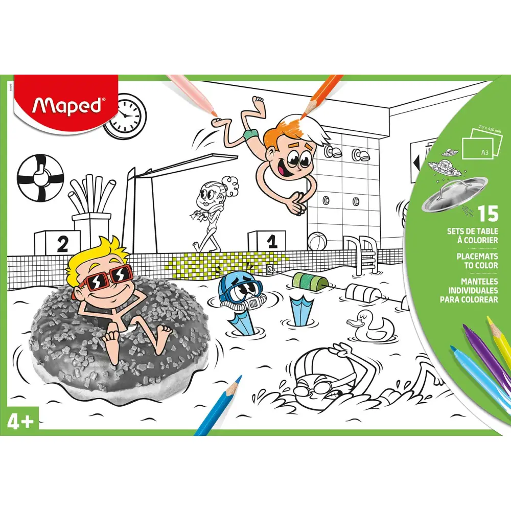 Pobarvanka MAPED - Podloga