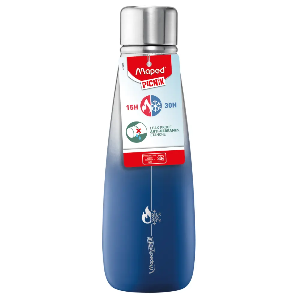 Termo steklenica MAPED modra 0,5L