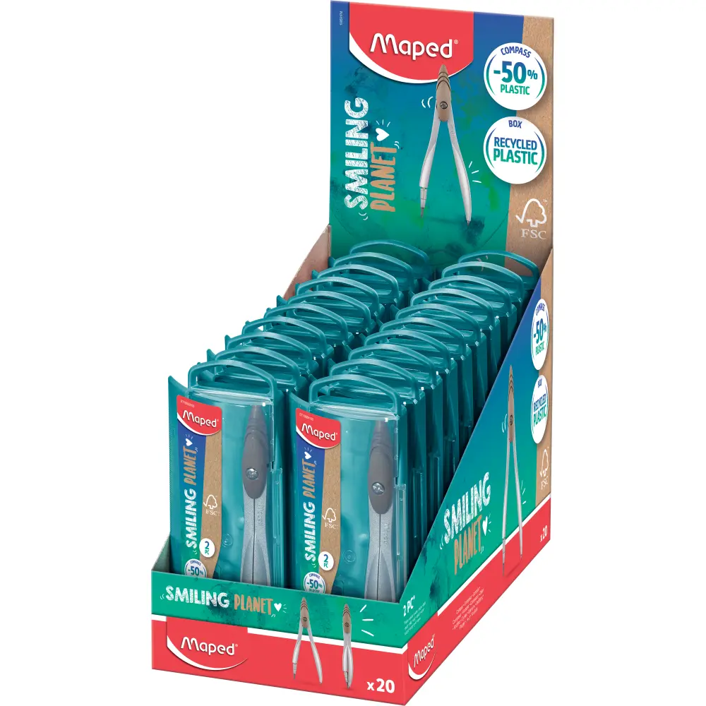 ŠESTILO MAPED SMILING PLANET BLIST