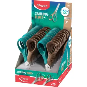 ŠKARJE MAPED SMILING PLANET 12CM DI