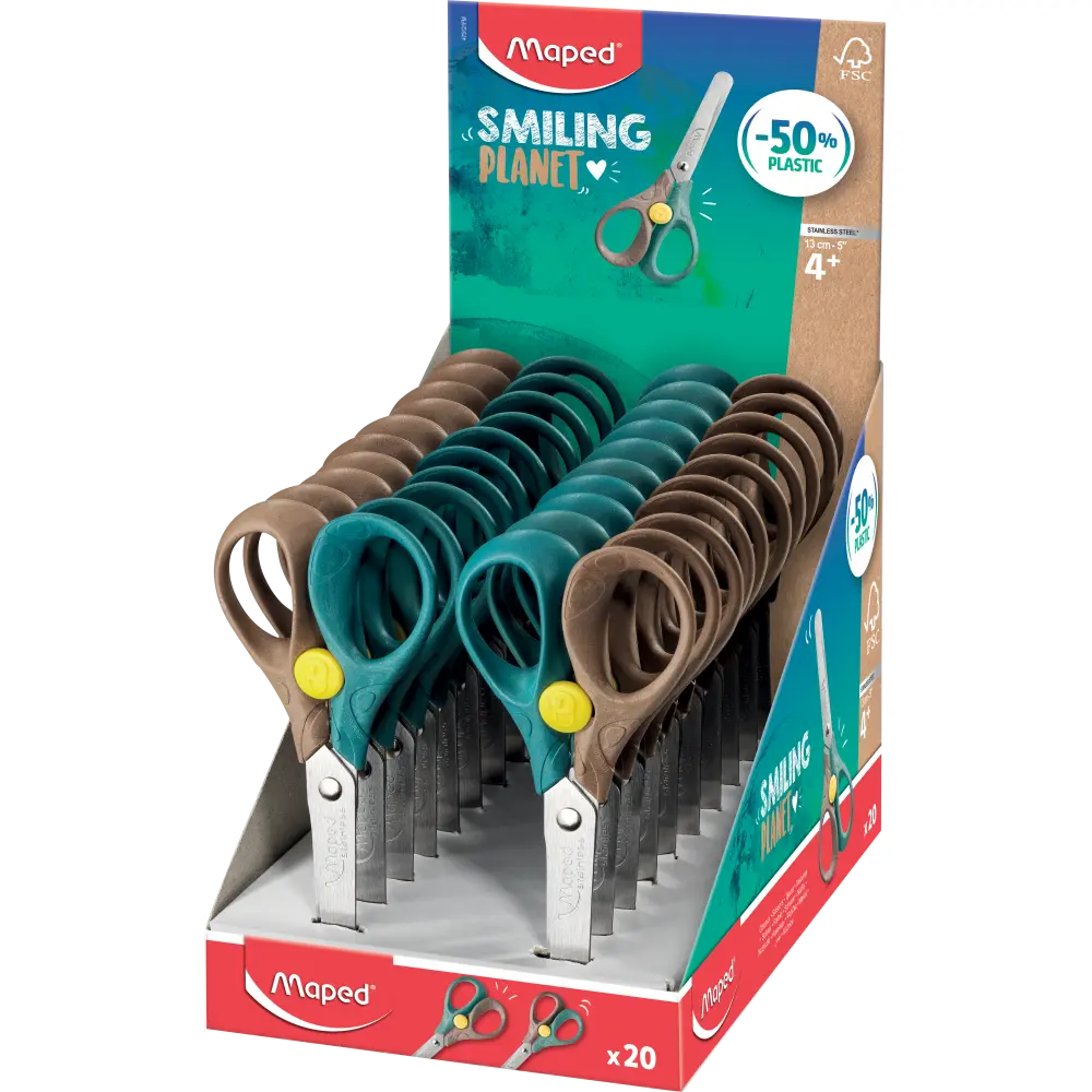 ŠKARJE MAPED SMILING PLANET 13CM DI