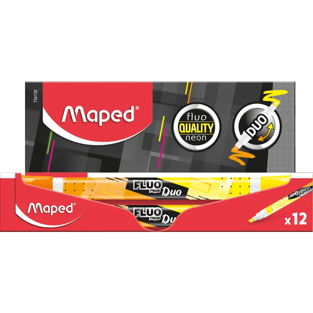 Fluo marker MAPED dvojni 12/1