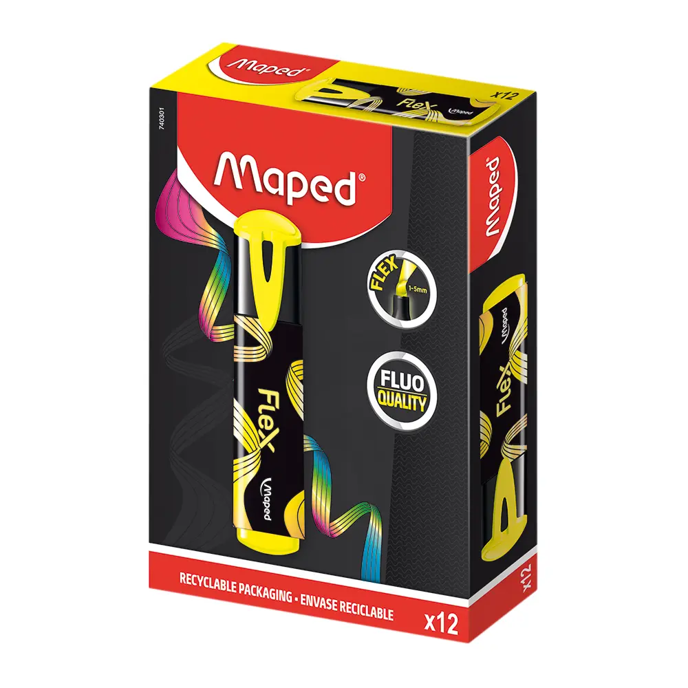 Fluo marker MAPED FLEX 12/1