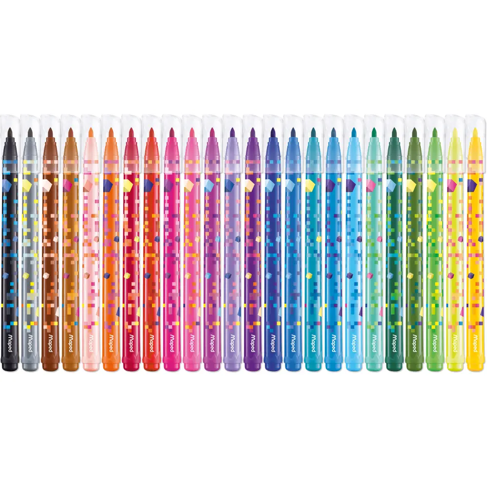 FLOMASTRI MAPED PIXEL PARTY 24/1 - KARTO