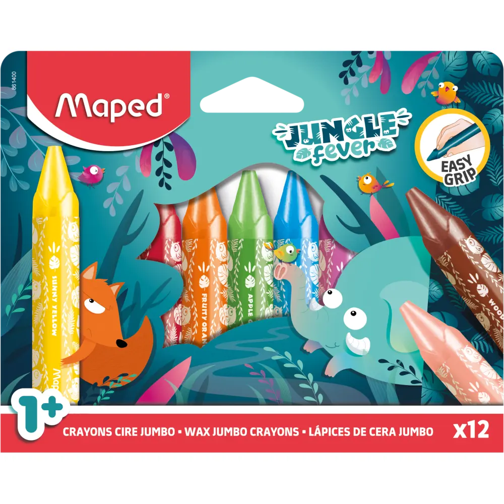 BARV. VOŠČENE MAPED JUNGLE FEVER 12/1 - 