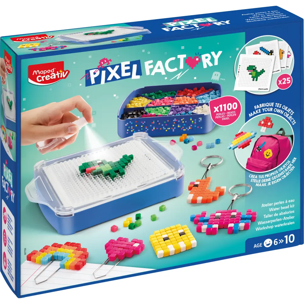 SET KREATIVNI MAPED PIXEL TOVARNA PERLE