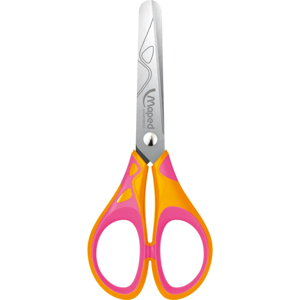 ŠKARJE MAPED PULSE SOFT NEON 13CM 24-DIS