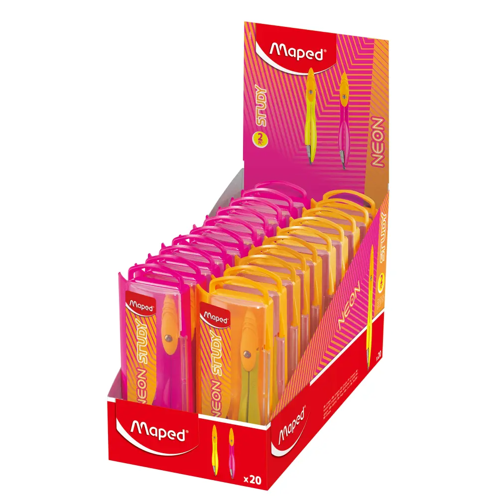 ŠESTILO MAPED STUDY NEON 20/1 DISPAY