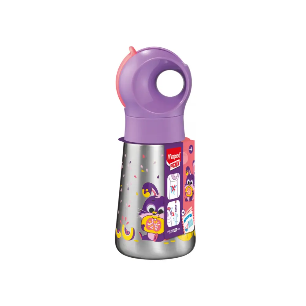 STEKLENIČKA MAPED MINIZ SS 350ML ZAJČEK