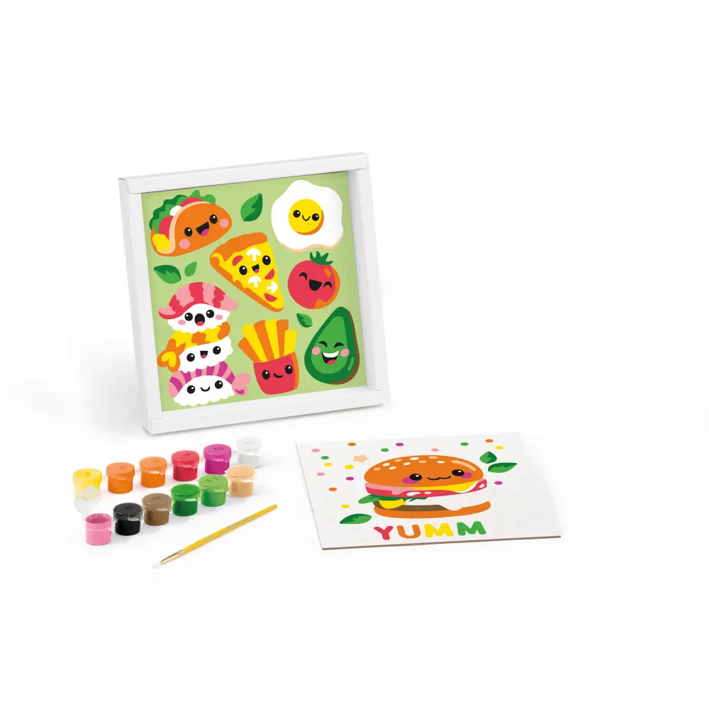 SET KREATIVNI MAPED BARV.PO ŠTEV. YUMMY