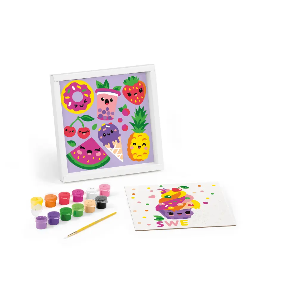 SET KREATIVNI MAPED BARV.PO ŠTEV. SWEET