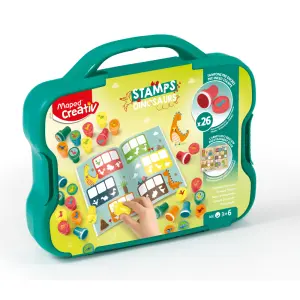 SET KREATIVNI MAPED ŠTAMPILJKE DINO 26/1