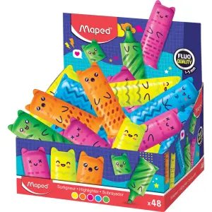 MARKER FLUO MAPED KAWAI MINI DISPL 48/1