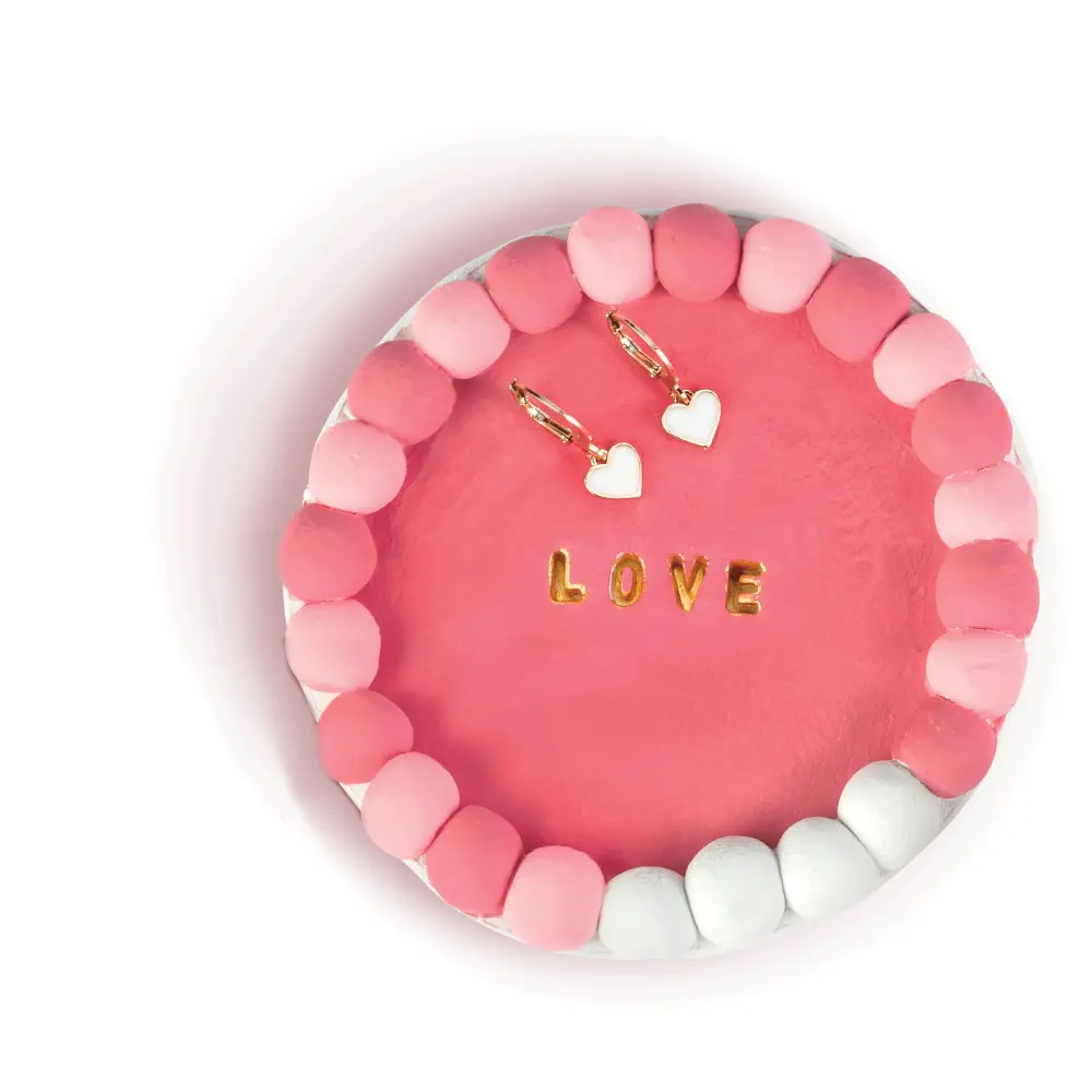 SET KREATIVNI GLINENI PODSTAVKI ZA NAKIT