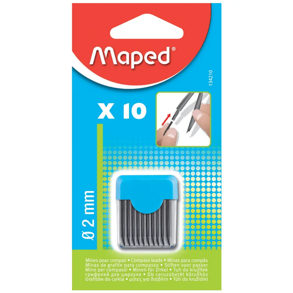 Mine za šestilo MAPED, 10/1