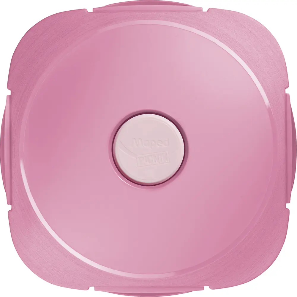 Steklena posoda za hrano MAPED roza