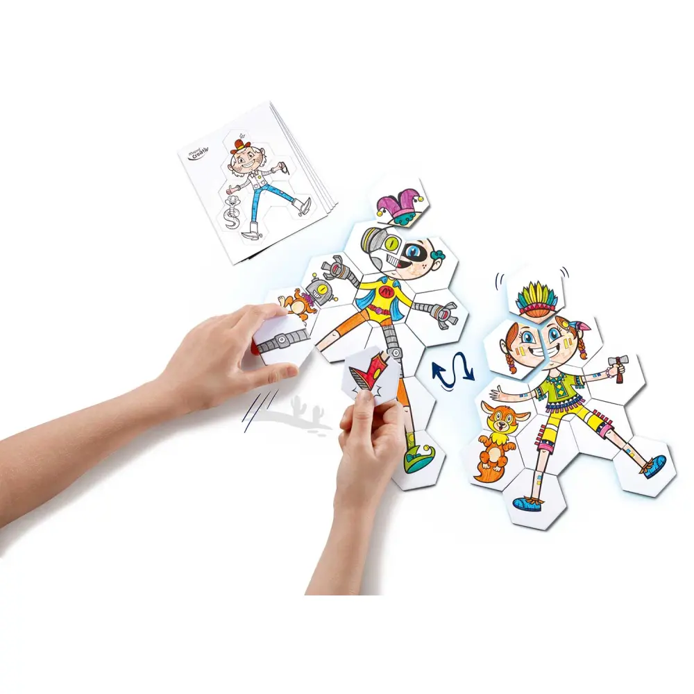 Kreativni set MAPED puzzle