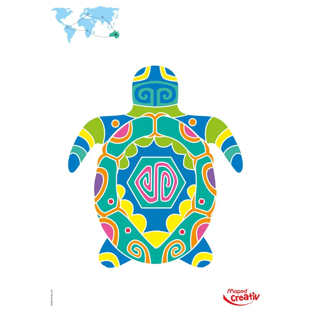 Kreativni set MAPED maska