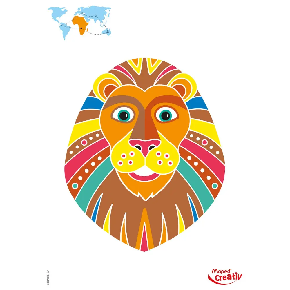 Kreativni set MAPED maska