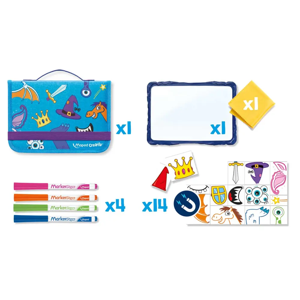 Kreativni set MAPED travel magnet