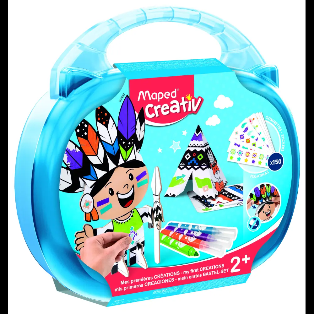 Kreativni set MAPED indijanski tabor 