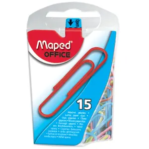 Sponke za papir Maped 50mm 15/1 barvne p